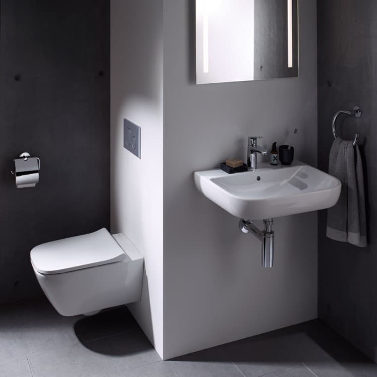 Vietą taupantis keraminis unitazas Vietą taupantis keraminis unitazas