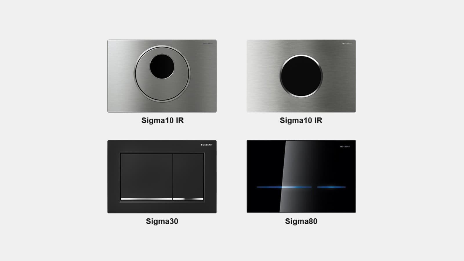 Geberit infraraudonųjų spindulių ir mechaniniai vandens nuleidimo mygtukai Geberit infraraudonųjų spindulių ir mechaniniai vandens nuleidimo mygtukai