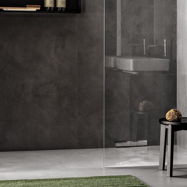 Dušo erdvė su potinkine sistema Dušo erdvė su potinkine sistema