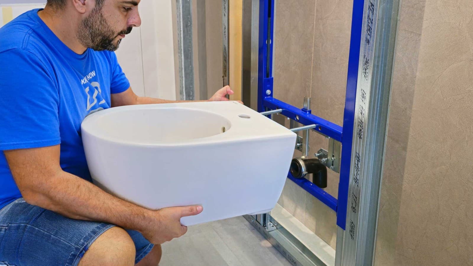 Geberit bidė su EFF3 montavimas Geberit bidė su EFF3 montavimas