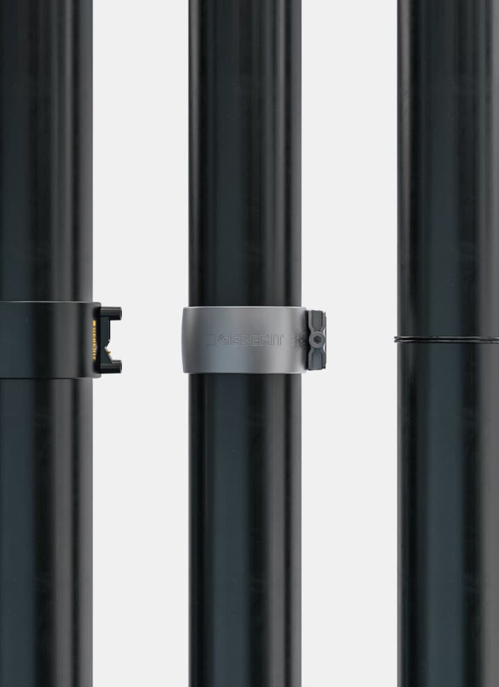 Geberit Silent-db20 can be installed using different connection technologies Geberit Silent-db20 can be installed using different connection technologies