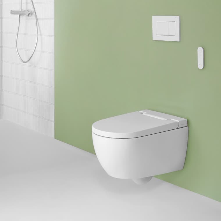 Geberit AquaClean Alba WC puodas su apiplovimo funkcija Geberit AquaClean Alba WC puodas su apiplovimo funkcija