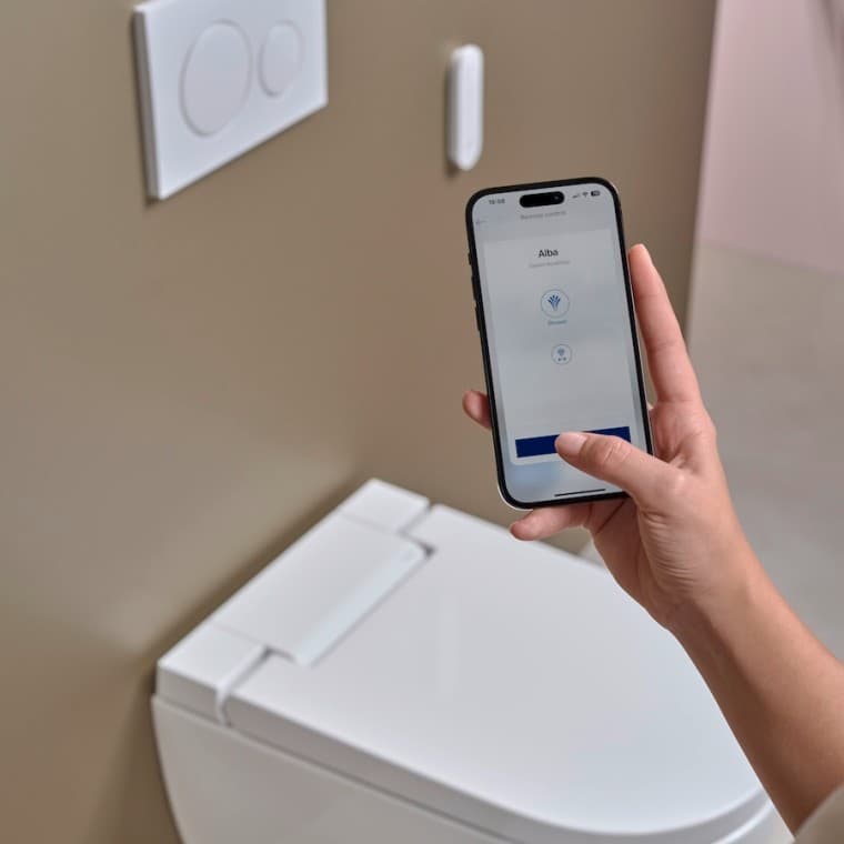 Geberit AquaClean su Geberit Home programėle Geberit AquaClean su Geberit Home programėle