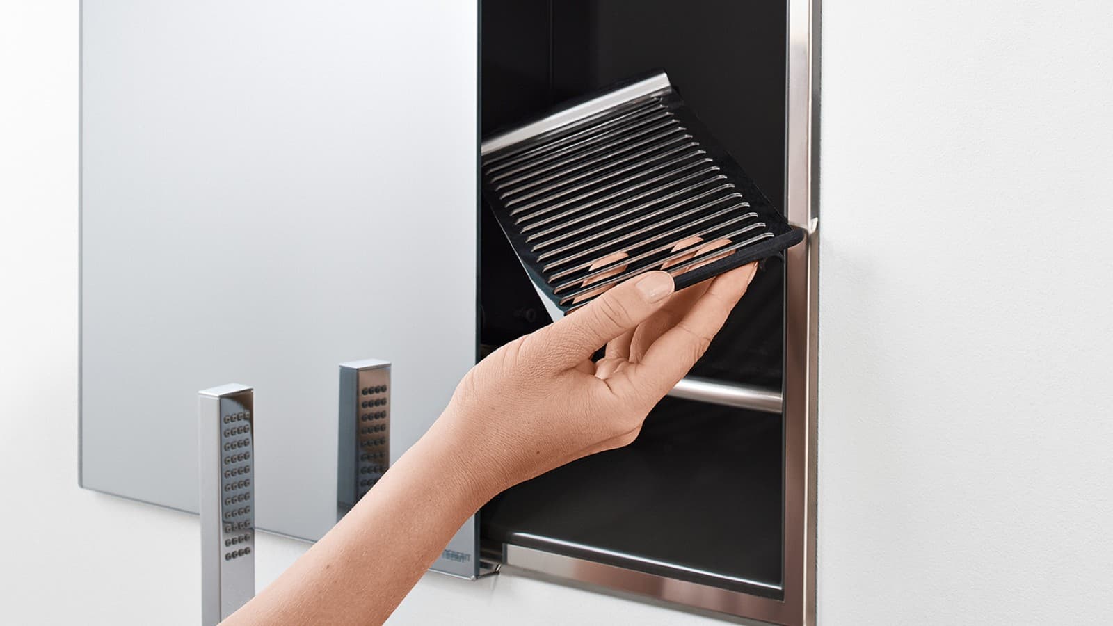 Geberit ONE duše naudojami produktai su nišos formavimo dėže Geberit ONE duše naudojami produktai su nišos formavimo dėže