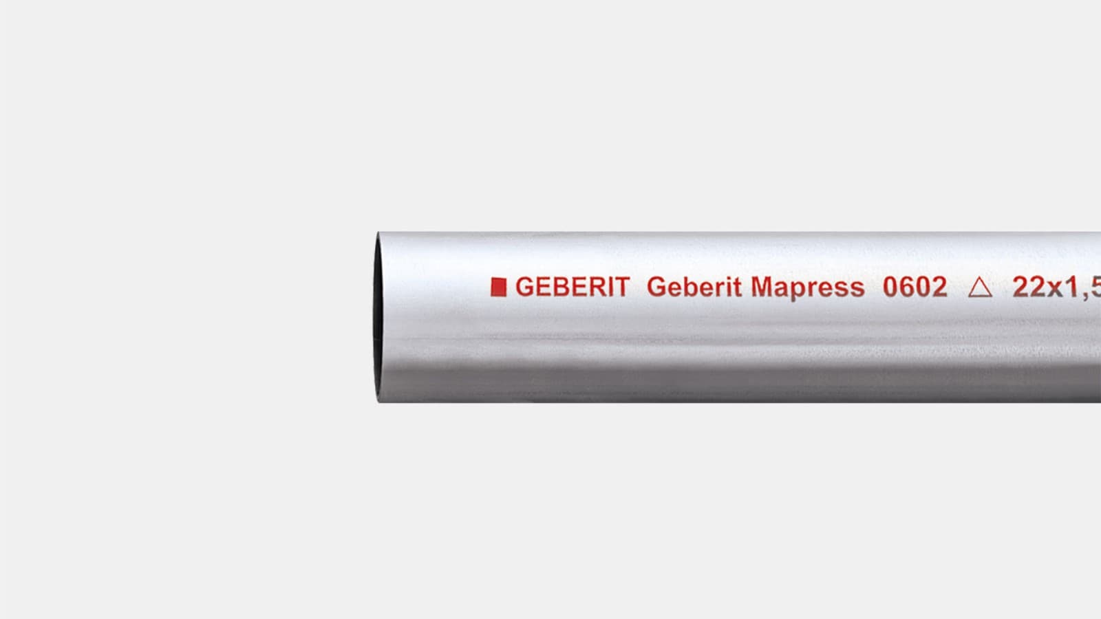 Geberit Mapress C plieno sistemos vamzdis cinkuotas iš išorės Geberit Mapress C plieno sistemos vamzdis cinkuotas iš išorės